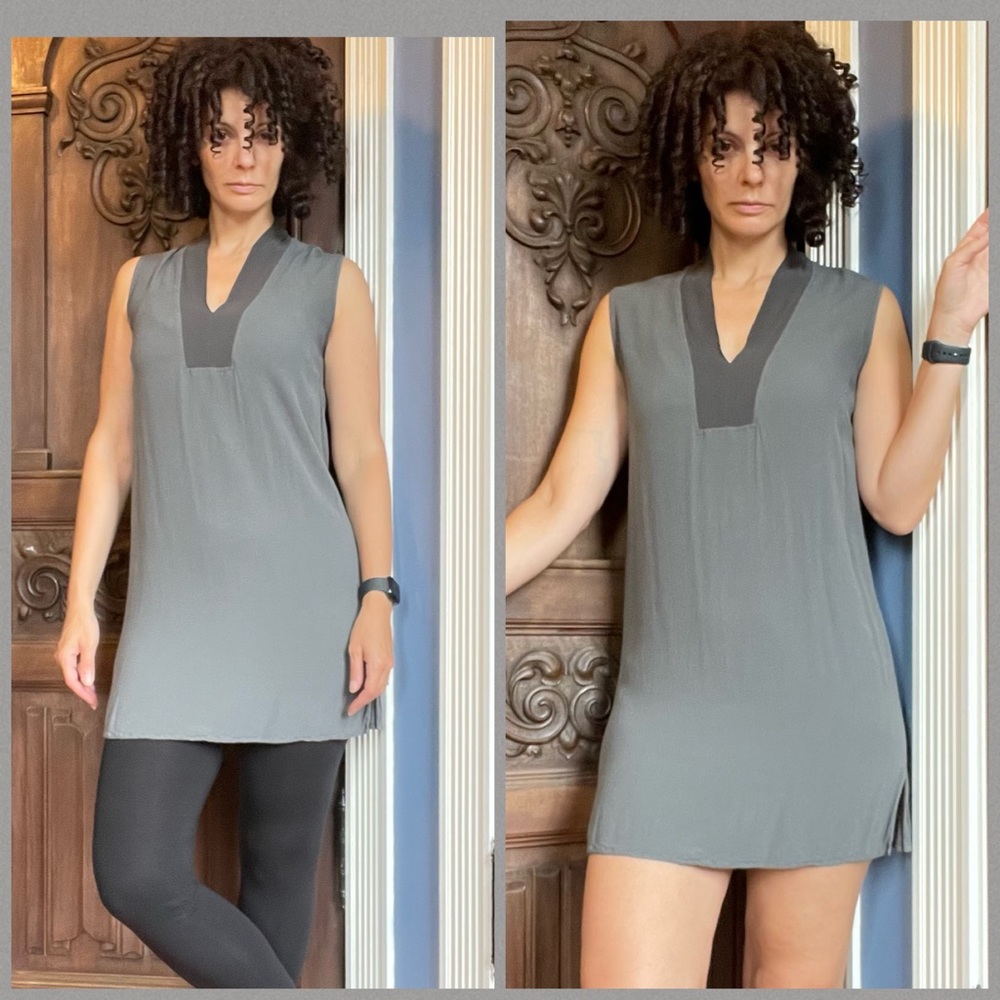 GHOST Gray Sleeveless Tunic/Dress Size XS